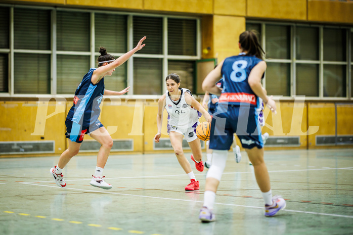 Basketball, Win2Day Basketball Damen Superliga 2023/24, Grunddurchgang 6.Runde, Vienna United, Vienna Timberwolves, Oryna Bolotnikova (26)