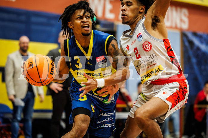 Basketball, Basketball Austria Cup 2023/24, Semifinale, Traiskirchen Lions, UBSC Graz, Zachery Deshon Cooks (3)