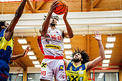 Basketball, Basketball Austria Cup 2023/24, Semifinale, Traiskirchen Lions, UBSC Graz, Jaquan Lawrence (40)