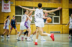 Basketball, Win2Day Basketball Damen Superliga 2023/24, Grunddurchgang 6.Runde, Vienna United, Vienna Timberwolves, Antonia Dumancic (17)