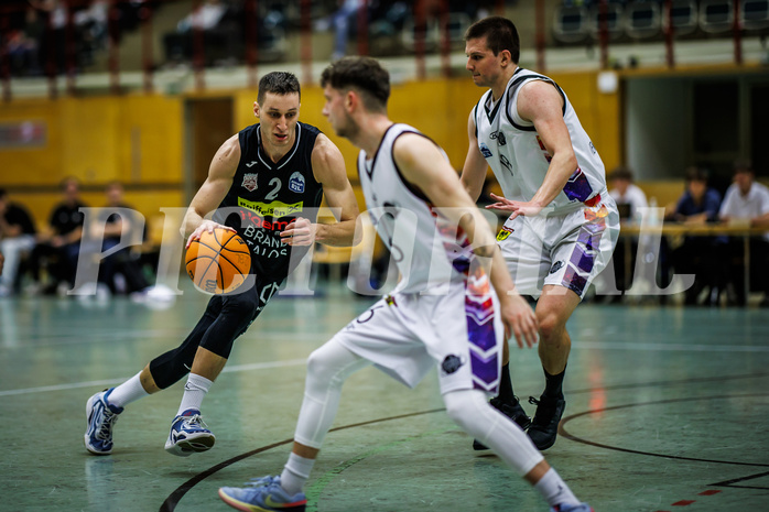 Basketball, Basketball Zweite Liga 2023/24, Grunddurchgang 11.Runde, Vienna United, Mattersburg Rocks, Evgenios Sergienko (2)