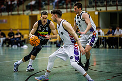 Basketball, Basketball Zweite Liga 2023/24, Grunddurchgang 11.Runde, Vienna United, Mattersburg Rocks, Evgenios Sergienko (2)