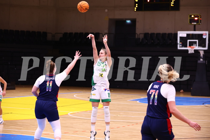 10.12.2023, Graz, Raiffeisen Sportpark, Basketball Damen Superliga 2023/24, Grunddurchgang 6.Runde, UBI Holding Graz - SKN St. Pölten Frauen ,  