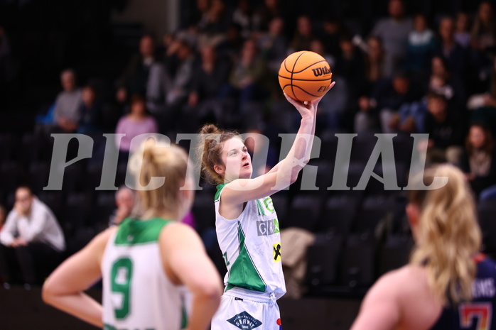 10.12.2023, Graz, Raiffeisen Sportpark, Basketball Damen Superliga 2023/24, Grunddurchgang 6.Runde, UBI Holding Graz - SKN St. Pölten Frauen ,  