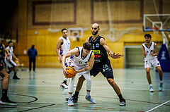 Basketball, Basketball Zweite Liga 2023/24, Grunddurchgang 11.Runde, Vienna United, Mattersburg Rocks, David Wrumnig (6), Dominik Alturban (6)