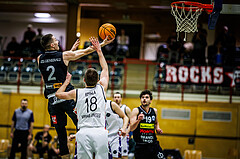 Basketball, Basketball Zweite Liga 2023/24, Grunddurchgang 11.Runde, Vienna United, Mattersburg Rocks, Evgenios Sergienko (2)