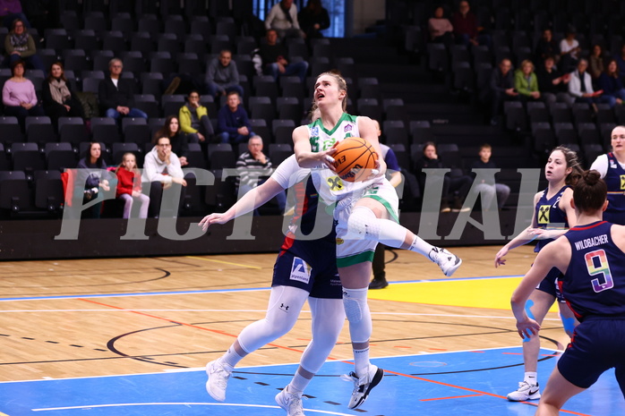 10.12.2023, Graz, Raiffeisen Sportpark, Basketball Damen Superliga 2023/24, Grunddurchgang 6.Runde, UBI Holding Graz - SKN St. Pölten Frauen ,  