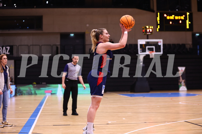 10.12.2023, Graz, Raiffeisen Sportpark, Basketball Damen Superliga 2023/24, Grunddurchgang 6.Runde, UBI Holding Graz - SKN St. Pölten Frauen ,  