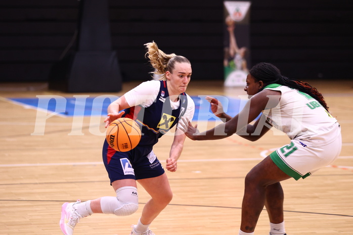10.12.2023, Graz, Raiffeisen Sportpark, Basketball Damen Superliga 2023/24, Grunddurchgang 6.Runde, UBI Holding Graz - SKN St. Pölten Frauen ,  