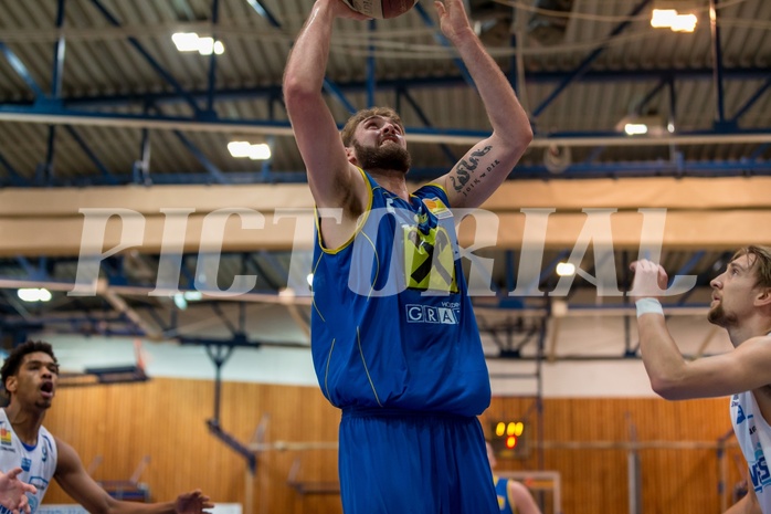 Basketball, ABL 2017/18, Grunddurchgang 20.Runde, Oberwart Gunners, UBSC Graz, Darien Nelson-Henry (6)