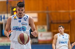 Basketball, ABL 2017/18, Grunddurchgang 20.Runde, Oberwart Gunners, UBSC Graz, Benjamin Blazevic (12)