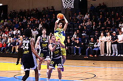18.04.2025, Graz, Raiffeisen Sportpark Graz, Basketball Superliga 2024/25, Playoffs, Viertelfinale, Spiel 2, UBSC Graz - Gmunden Swans
