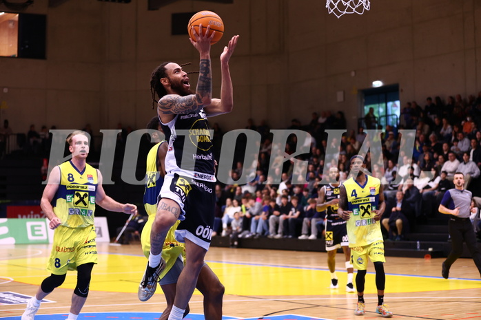 18.04.2025, Graz, Raiffeisen Sportpark Graz, Basketball Superliga 2024/25, Playoffs, Viertelfinale, Spiel 2, UBSC Graz - Gmunden Swans