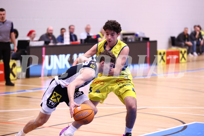 18.04.2025, Graz, Raiffeisen Sportpark Graz, Basketball Superliga 2024/25, Playoffs, Viertelfinale, Spiel 2, UBSC Graz - Gmunden Swans
