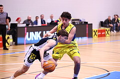 18.04.2025, Graz, Raiffeisen Sportpark Graz, Basketball Superliga 2024/25, Playoffs, Viertelfinale, Spiel 2, UBSC Graz - Gmunden Swans