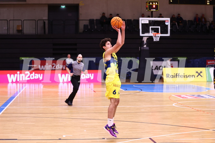 18.04.2025, Graz, Raiffeisen Sportpark Graz, Basketball Superliga 2024/25, Playoffs, Viertelfinale, Spiel 2, UBSC Graz - Gmunden Swans