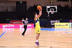 18.04.2025, Graz, Raiffeisen Sportpark Graz, Basketball Superliga 2024/25, Playoffs, Viertelfinale, Spiel 2, UBSC Graz - Gmunden Swans