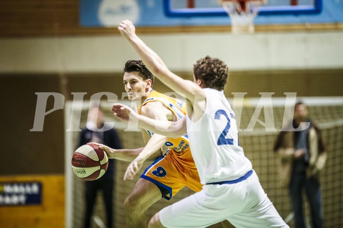 Basketball, 2.Bundesliga, Grunddurchgang 5.Runde, Mattersburg Rocks, Mistelbach Mustangs, Dusan Oluic (8)