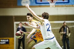 Basketball, 2.Bundesliga, Grunddurchgang 5.Runde, Mattersburg Rocks, Mistelbach Mustangs, Dusan Oluic (8)