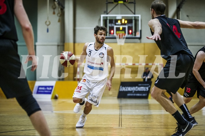Basketball, 2.Bundesliga, Grunddurchgang 5.Runde, Mattersburg Rocks, Mistelbach Mustangs, Jan NICOLI (3)
