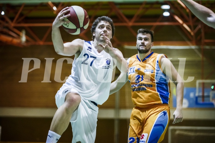 Basketball, 2.Bundesliga, Grunddurchgang 5.Runde, Mattersburg Rocks, Mistelbach Mustangs, Ognjen Drljaca (4)