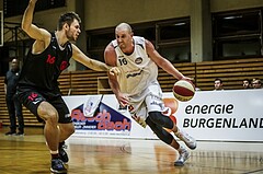 Basketball, 2.Bundesliga, Grunddurchgang 5.Runde, Mattersburg Rocks, Mistelbach Mustangs, Corey HALETT (16)