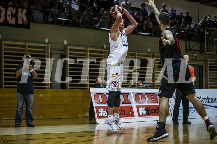 Basketball, 2.Bundesliga, Grunddurchgang 5.Runde, Mattersburg Rocks, Mistelbach Mustangs, Corey HALETT (16)