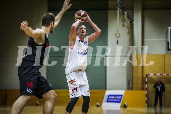 Basketball, 2.Bundesliga, Grunddurchgang 5.Runde, Mattersburg Rocks, Mistelbach Mustangs, Corey HALETT (16)