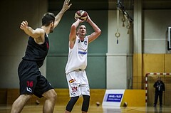 Basketball, 2.Bundesliga, Grunddurchgang 5.Runde, Mattersburg Rocks, Mistelbach Mustangs, Corey HALETT (16)