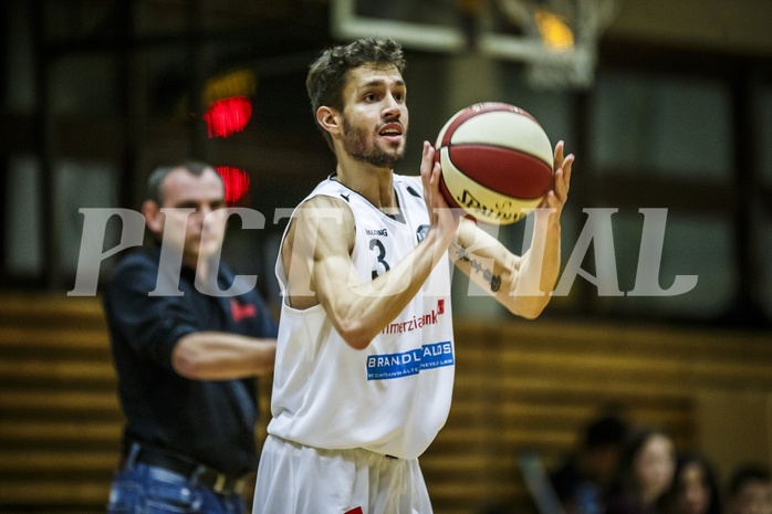 Basketball, 2.Bundesliga, Grunddurchgang 5.Runde, Mattersburg Rocks, Mistelbach Mustangs, Jan NICOLI (3)