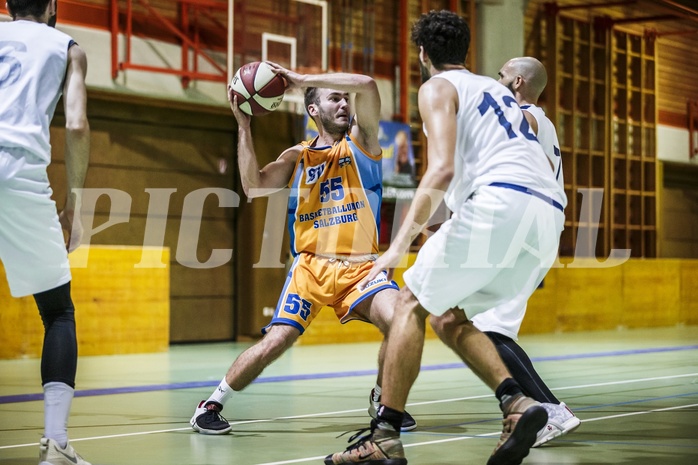 Basketball, 2.Bundesliga, Grunddurchgang 5.Runde, Mattersburg Rocks, Mistelbach Mustangs, Dimitris Mouratoglou (55)