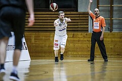 Basketball, 2.Bundesliga, Grunddurchgang 5.Runde, Mattersburg Rocks, Mistelbach Mustangs, Claudio VANCURA (10)