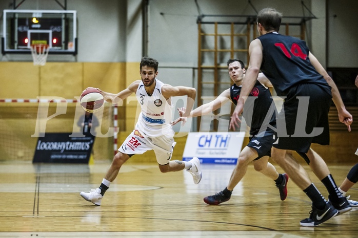 Basketball, 2.Bundesliga, Grunddurchgang 5.Runde, Mattersburg Rocks, Mistelbach Mustangs, Jan NICOLI (3)
