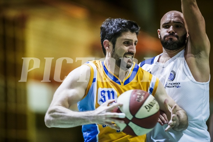 Basketball, 2.Bundesliga, Grunddurchgang 5.Runde, Mattersburg Rocks, Mistelbach Mustangs, Luka Milovac (9)