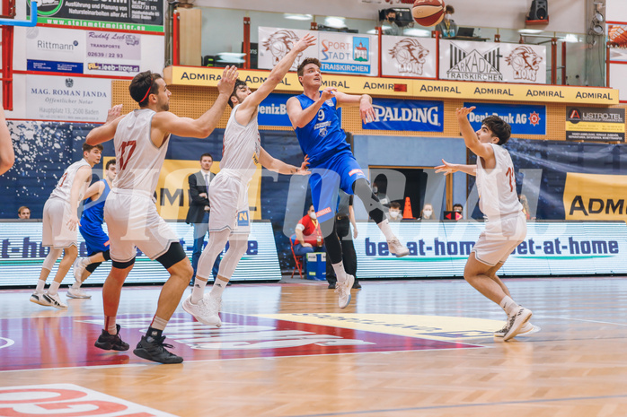 Basketball Basketball Superliga 2020/21, 3. Qualifikationsrunde Traiskirchen Lions  vs. Vienna D.C. Timberwolves
