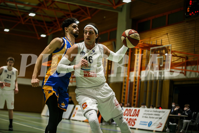 Basketball, Basketball Zweite Liga, Grunddurchgang 23.Runde, BBC Nord Dragonz, BBU Salzburg, Marko Kolaric (16)