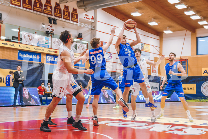Basketball Basketball Superliga 2020/21, 3. Qualifikationsrunde Traiskirchen Lions  vs. Vienna D.C. Timberwolves
