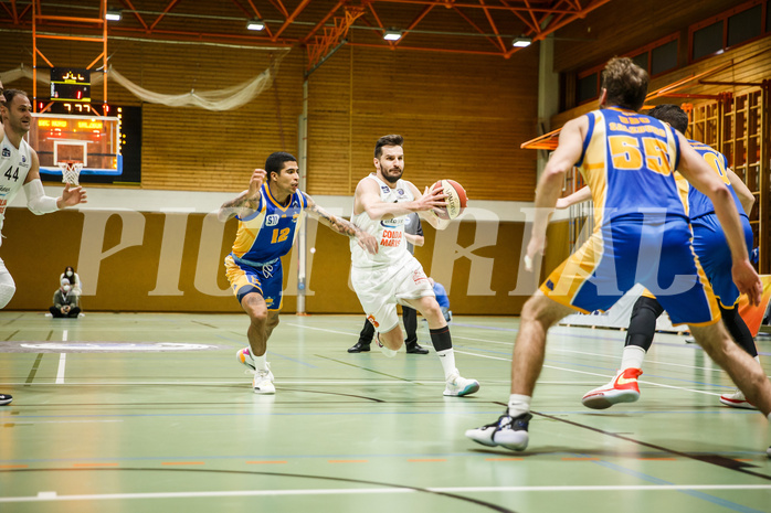 Basketball, Basketball Zweite Liga, Grunddurchgang 23.Runde, BBC Nord Dragonz, BBU Salzburg, Petar Cosic (3)