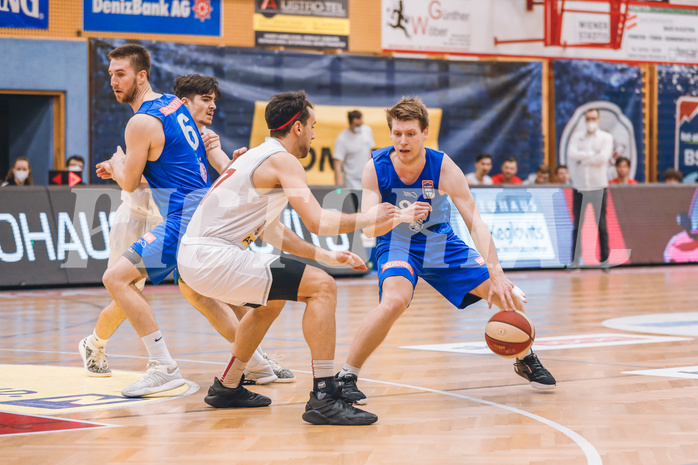 Basketball Basketball Superliga 2020/21, 3. Qualifikationsrunde Traiskirchen Lions  vs. Vienna D.C. Timberwolves
