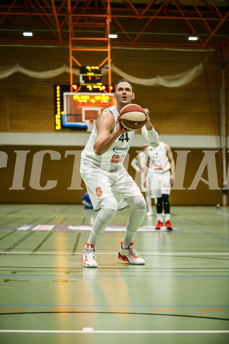 Basketball, Basketball Zweite Liga, Grunddurchgang 23.Runde, BBC Nord Dragonz, BBU Salzburg, Fuad Memcic (44)