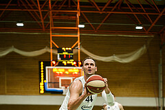 Basketball, Basketball Zweite Liga, Grunddurchgang 23.Runde, BBC Nord Dragonz, BBU Salzburg, Fuad Memcic (44)