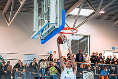 Basketball, Basketball Zweite Liga 2022/23 Playoff, Viertelfinale Spiel 2, Union Deutsch Wagram, Raiders Tirol, Daniel Schuch (10)