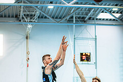 Basketball, Basketball Zweite Liga 2022/23 Playoff, Viertelfinale Spiel 2, Union Deutsch Wagram, Raiders Tirol, Jiri Dedek (3)