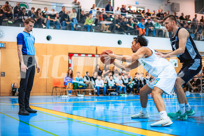 Basketball, Basketball Zweite Liga 2022/23 Playoff, Viertelfinale Spiel 2, Union Deutsch Wagram, Raiders Tirol, Laurence Sison (55)