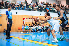 Basketball, Basketball Zweite Liga 2022/23 Playoff, Viertelfinale Spiel 2, Union Deutsch Wagram, Raiders Tirol, Laurence Sison (55)