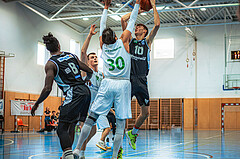 Basketball, Basketball Zweite Liga 2022/23 Playoff, Viertelfinale Spiel 2, Union Deutsch Wagram, Raiders Tirol, Thomas Pirchner (10)