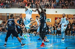 Basketball, Basketball Zweite Liga 2022/23 Playoff, Viertelfinale Spiel 2, Union Deutsch Wagram, Raiders Tirol, Stojan Radanovic (6)