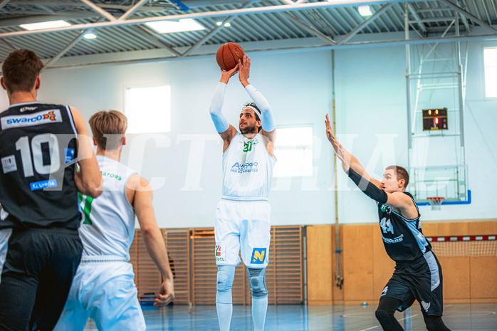 Basketball, Basketball Zweite Liga 2022/23 Playoff, Viertelfinale Spiel 2, Union Deutsch Wagram, Raiders Tirol, Marko Kolaric (30)