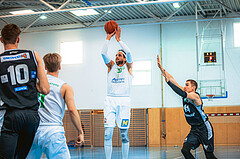 Basketball, Basketball Zweite Liga 2022/23 Playoff, Viertelfinale Spiel 2, Union Deutsch Wagram, Raiders Tirol, Marko Kolaric (30)