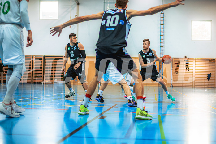 Basketball, Basketball Zweite Liga 2022/23 Playoff, Viertelfinale Spiel 2, Union Deutsch Wagram, Raiders Tirol, Jiri Dedek (3)